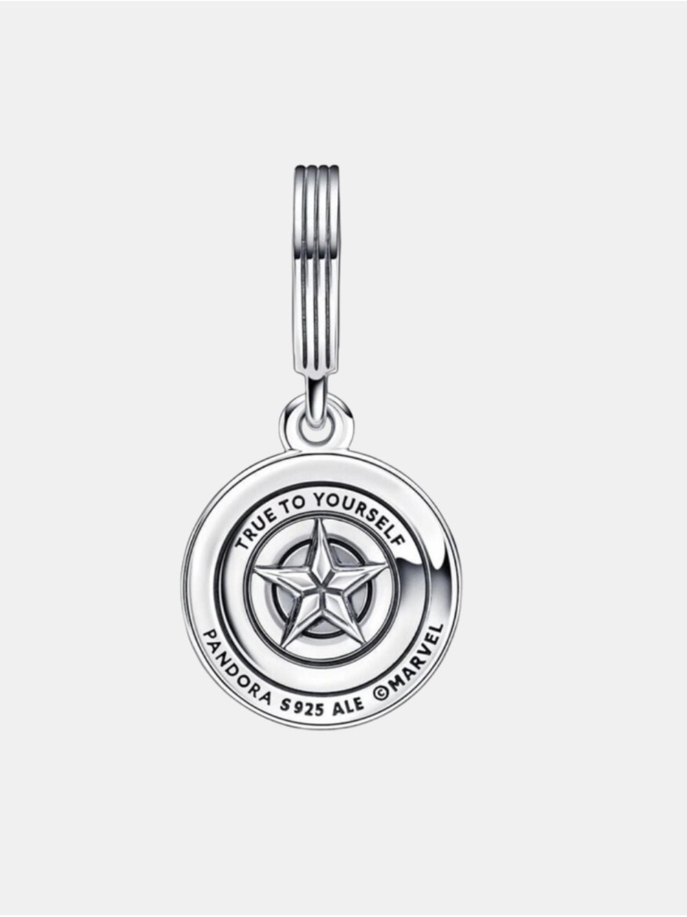 New Pandora Avengers Captain America Shield Charm - Picture 2 of 3